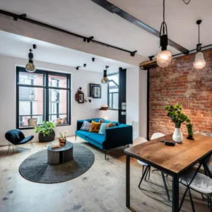 Apartamento com Toque de Loft Industrial