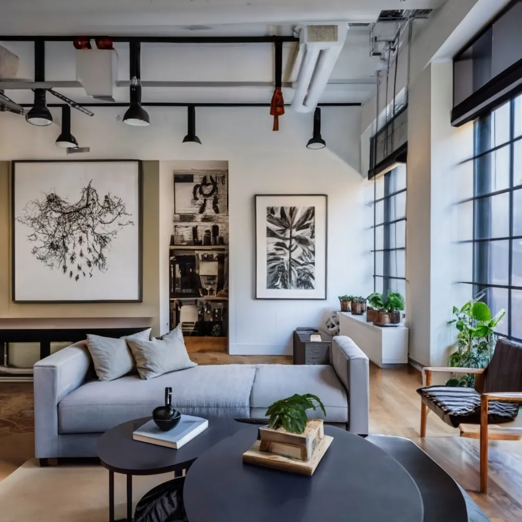 Elevando o Estilo Industrial com Luz