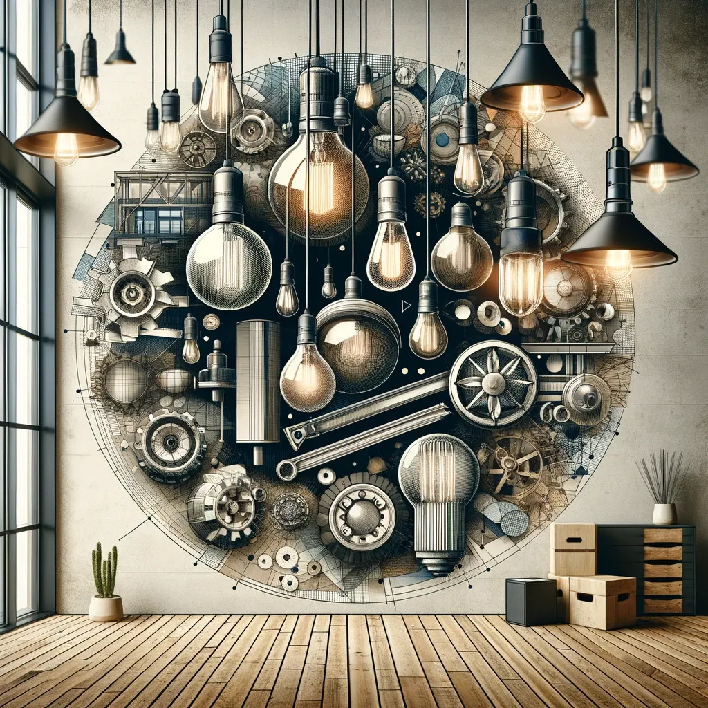 Reinventando Ambientes Ideias de Iluminação Industrial