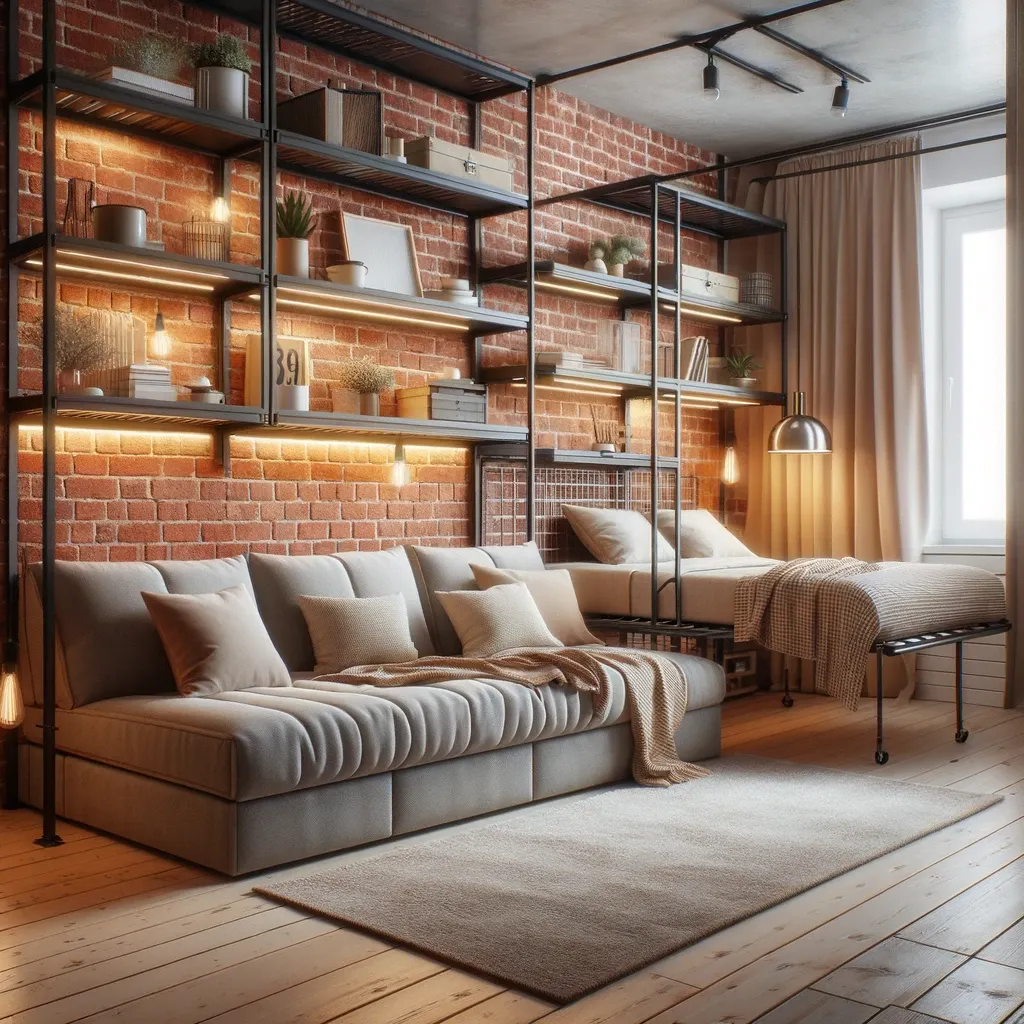 Estilo Industrial em Pequenos Ambientes
