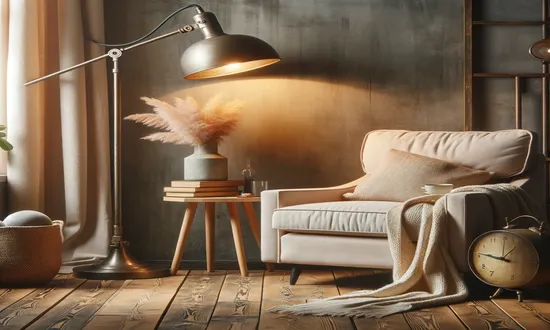 Luzes Industriais como Elementos Decorativos