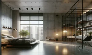 Adaptando a Tendência Industrial em Apartamentos Compactos